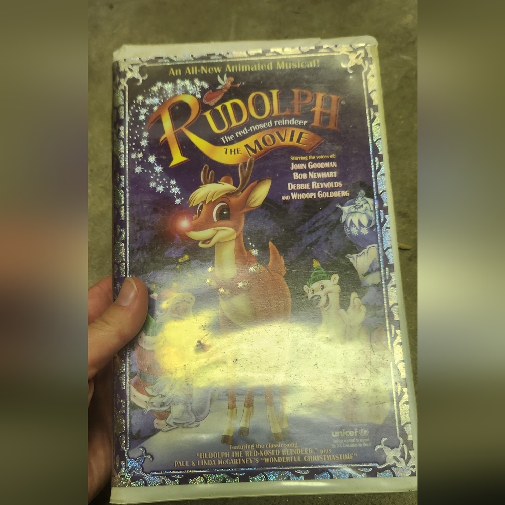 Rudolph the Red-Nosed Reindeer: The Movie (VHS, 1998,